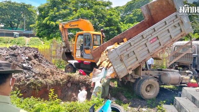 Behörden in Myanmar vernichten illegale Fleischimporte aus Thailand
