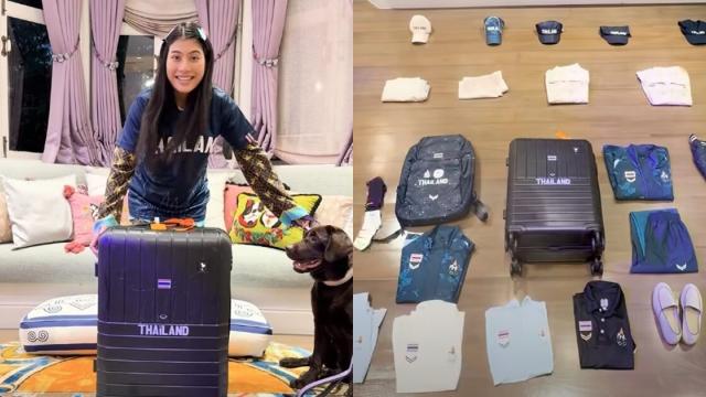 Prinzessin Sirivannavari präsentiert die Ausrüstung der thailändischen Athleten für die Asienspiele 2026