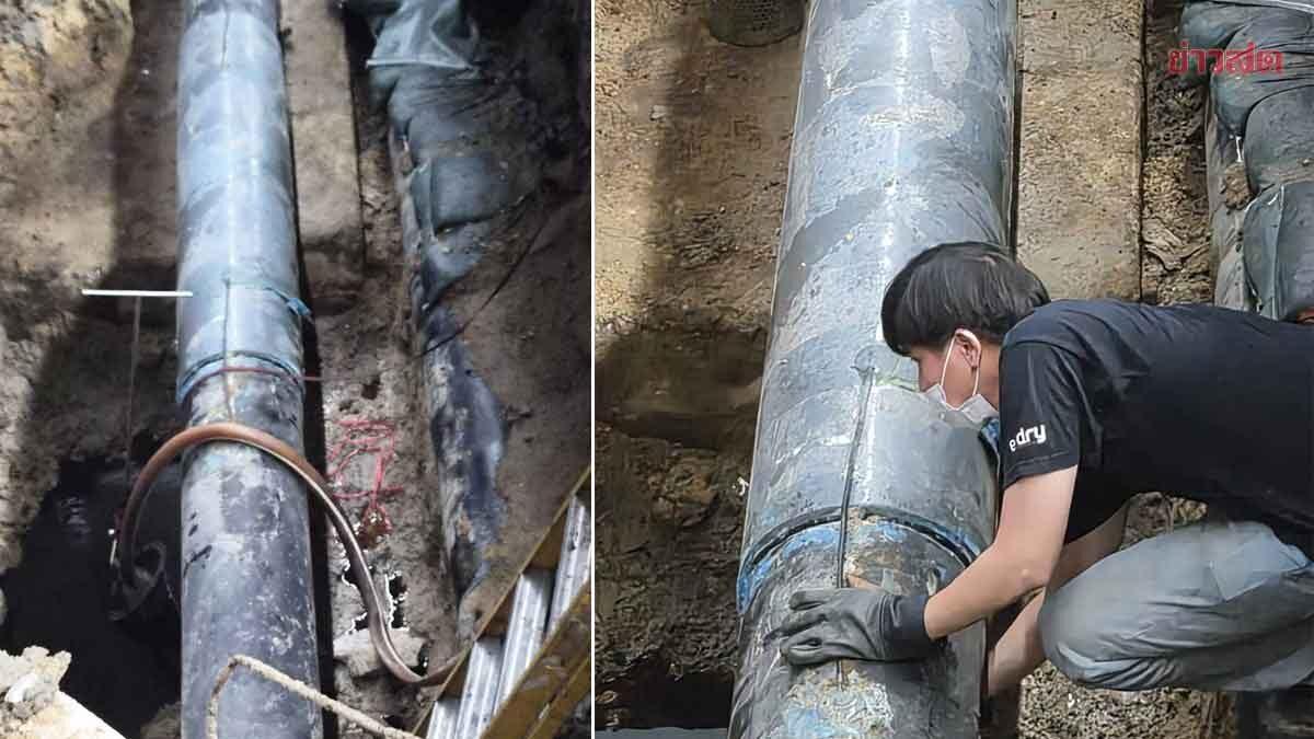 Oil Leak Detected Under Rama III Road Overpass