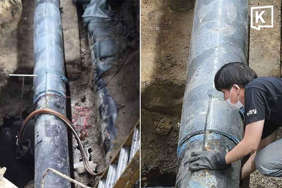 Oil Leak Detected Under Bangkok’s Rama 3 Road