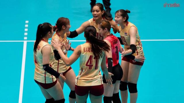 Thailands Frauen-Volleyballteam setzt Asienspiele-Kampagne in Nagoya fort