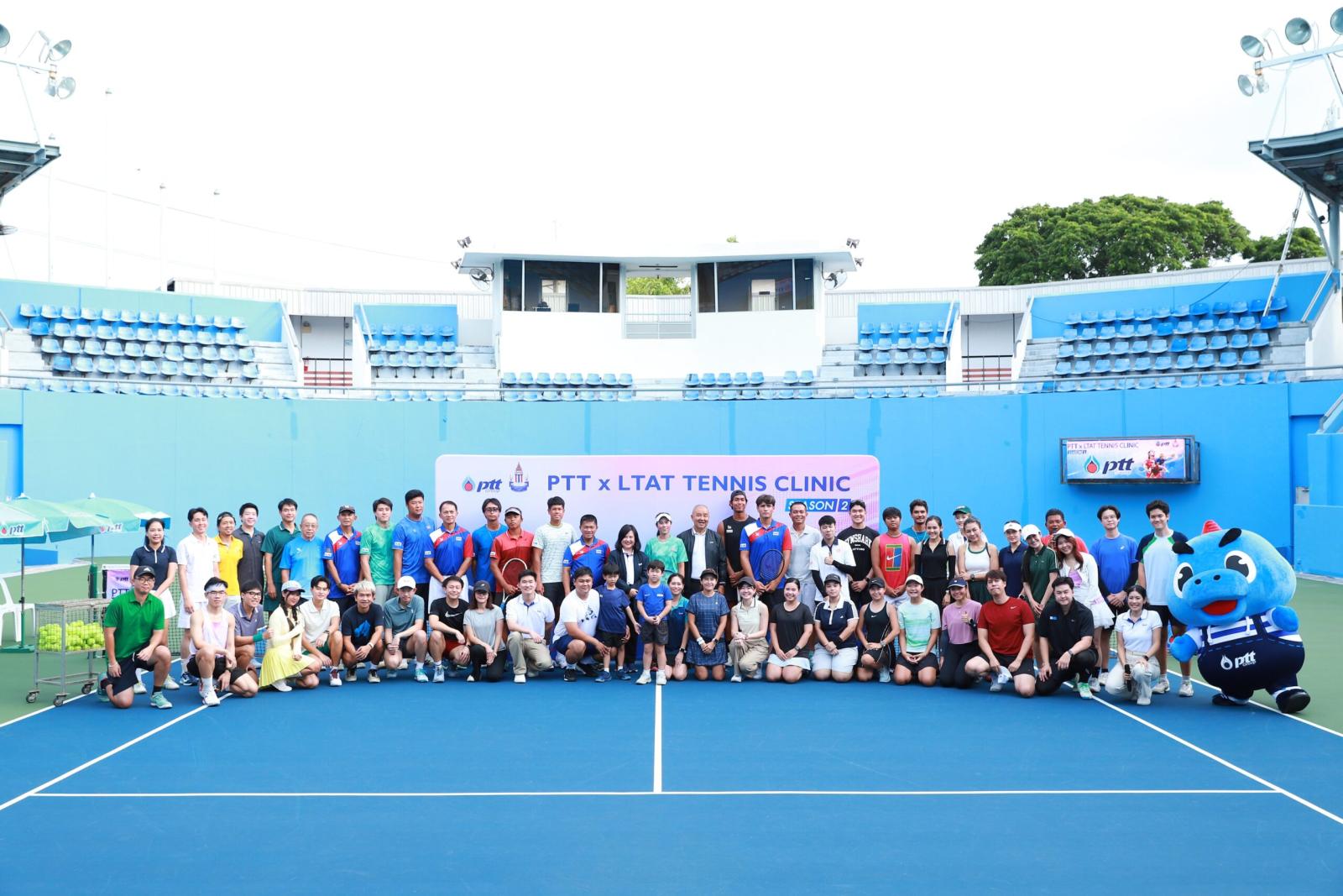 PTT e LTAT lanciano la seconda clinica annuale di tennis