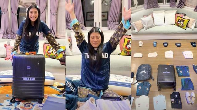 Prinzessin Sirivannavari präsentiert die Ausrüstung des Team Thailand für die Asienspiele 2026