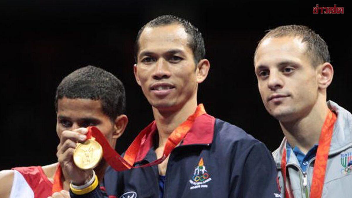 Olympiasieger Somjit Jongjohor ermutigt thailändische Boxer vor den Asienspielen