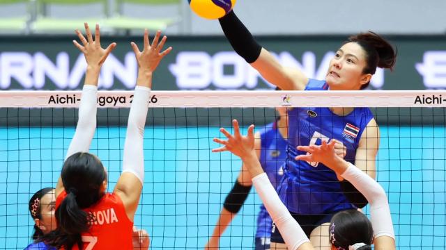 วอลเลย์บอลหญิงทีมชาติไทยผ่านเข้าสู่รอบ 8 ทีมสุดท้ายเอเชียนเกมส์
