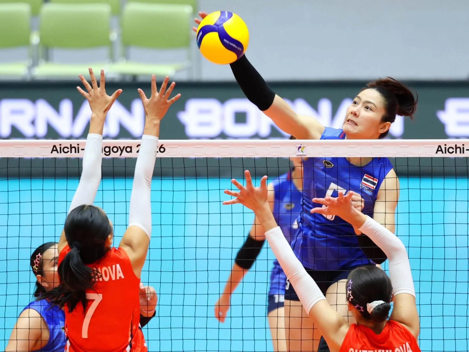 วอลเลย์บอลหญิงทีมชาติไทยผ่านเข้าสู่รอบ 8 ทีมสุดท้ายเอเชียนเกมส์