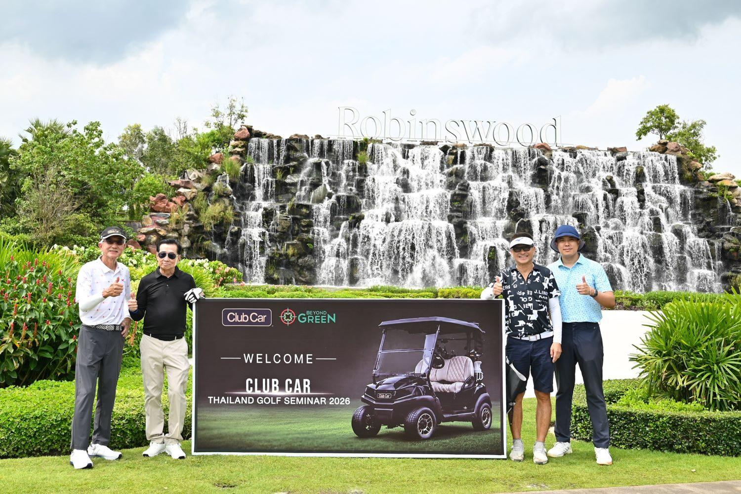 Beyond Green Launches New Club Car Tempo Golf Cart in Thailand