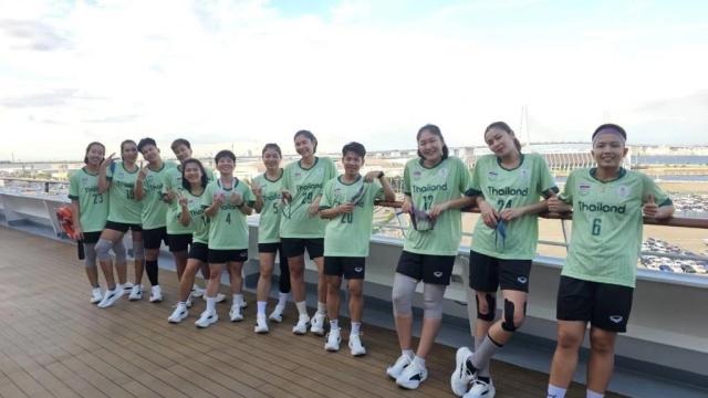 ทีมตะกร้อไทยแก้ปัญหาที่พักบนเรือสำราญได้สำเร็จ