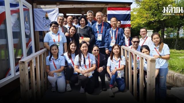 คุณหญิงปัทมาเยี่ยมกองอำนวยการทัพไทย เตรียมพร้อมทำศึกเอเชี่ยนเกมส์ 2026