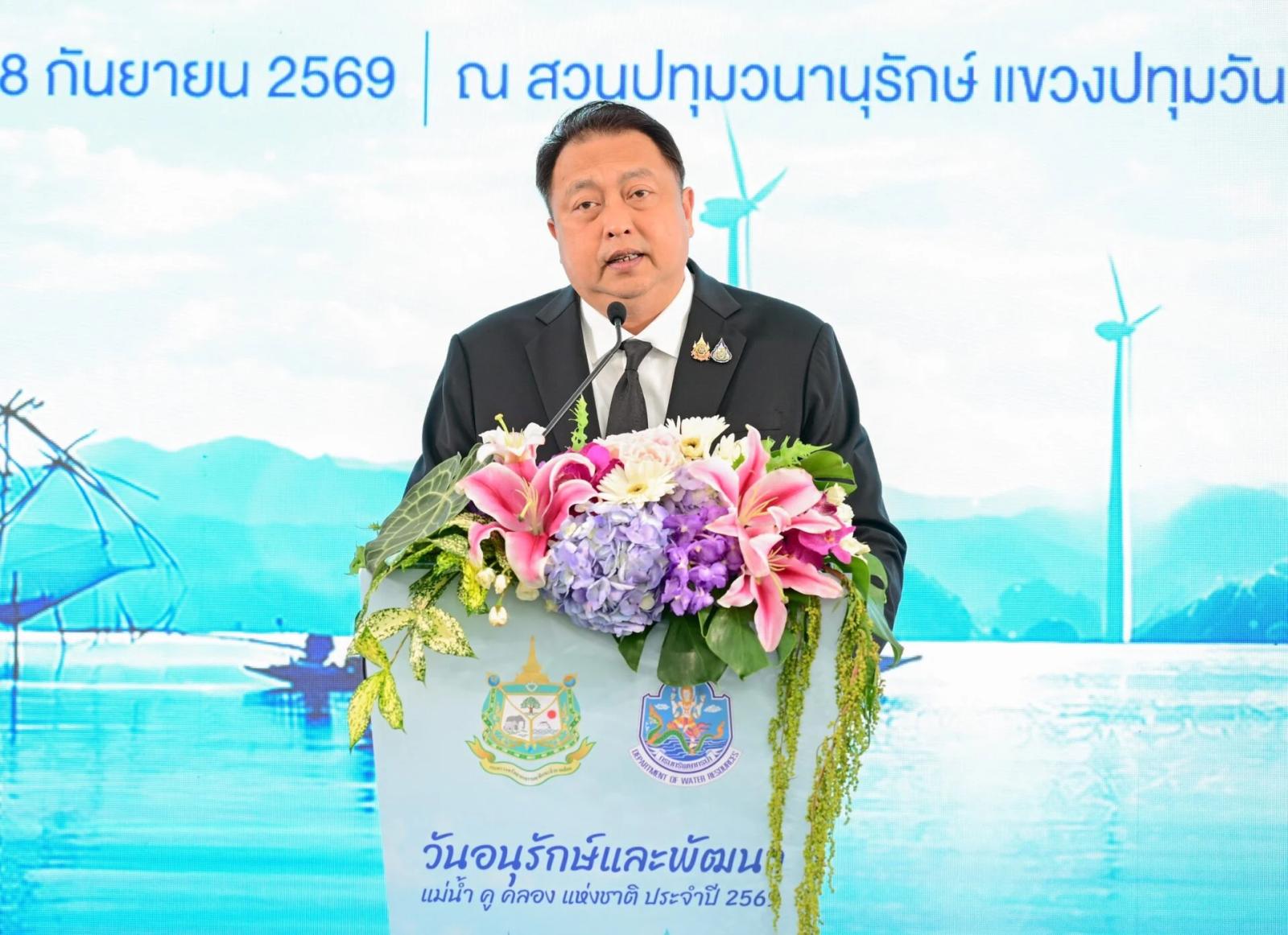 Minister Suchart Launches National River and Canal Conservation Day 2026