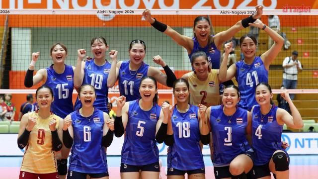 Thailands Frauen-Volleyballteam erreicht nächste Runde der Asienspiele 2026