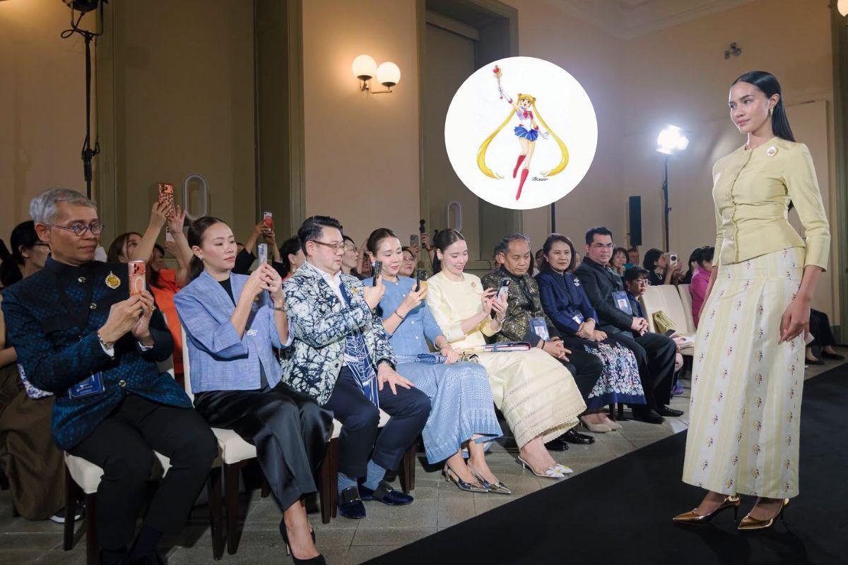 Une exposition culturelle thaïlandaise présente des textiles inspirés de Sailor Moon à Tokyo