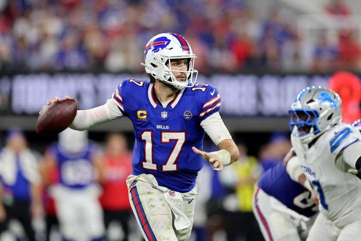 Buffalo Bills ฉลองเปิดสนามใหม่ด้วยชัยชนะเหนือ Lions