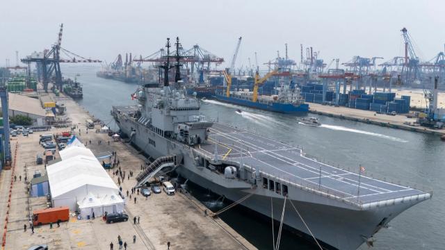 Indonesia Acquires Italian Warship as First Aircraft Carrier