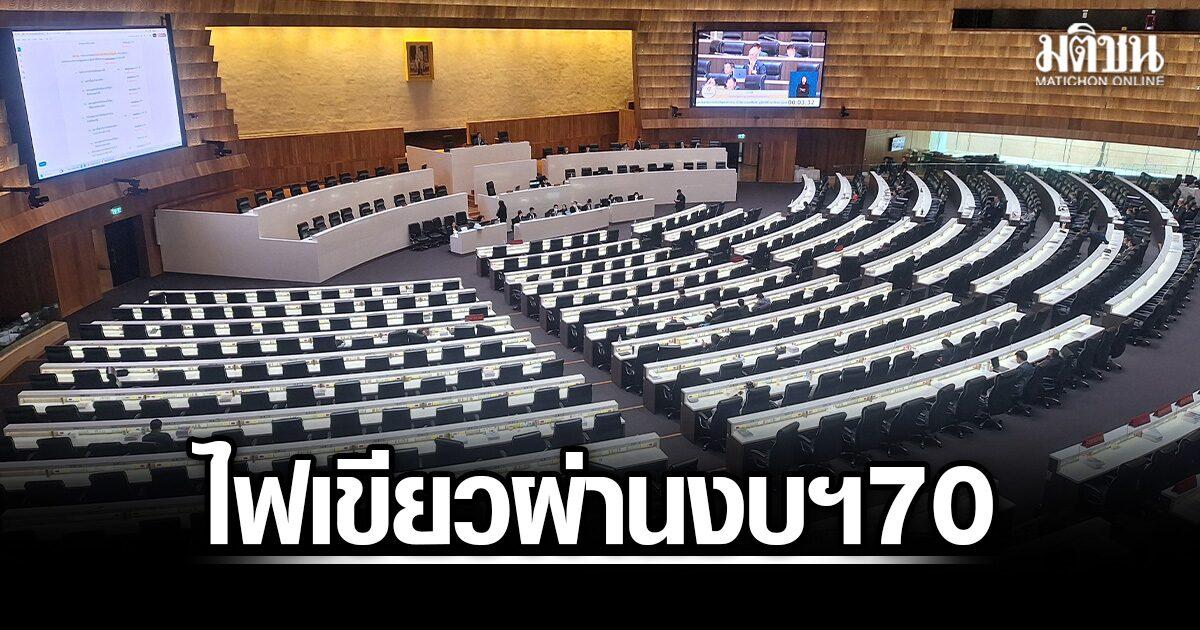 Thai Parliament Approves 2026 Budget Bill