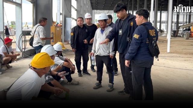 Las autoridades inspeccionan obras de construcción a gran escala ante preocupaciones laborales