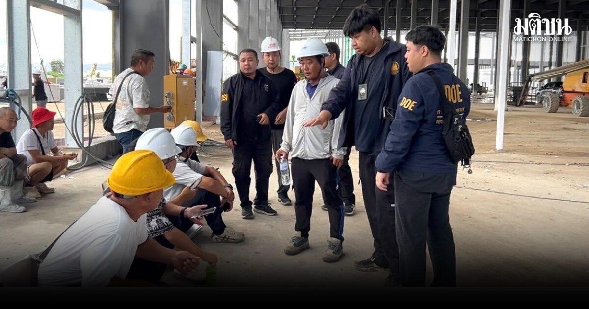 Las autoridades inspeccionan obras de construcción a gran escala ante preocupaciones laborales