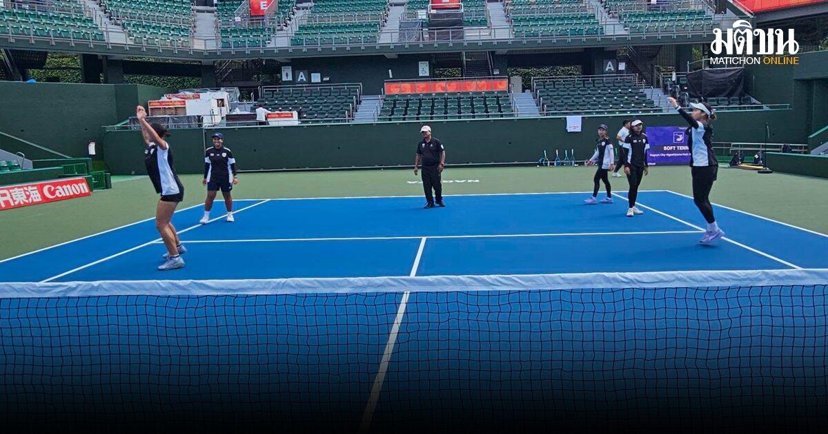 ทีมซอฟท์เทนนิสหญิงทีมชาติไทยพร้อมลงสนามในเอเชียนเกมส์