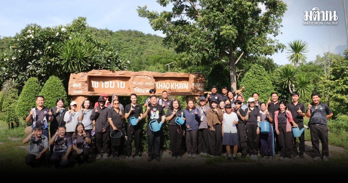 Chai Nat Educational Office Leads Reforestation Effort at Khao Khaya