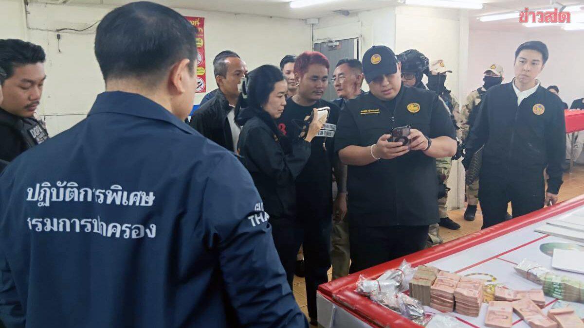 Autoridades desmantelam dois cassinos ilegais em Chiang Mai