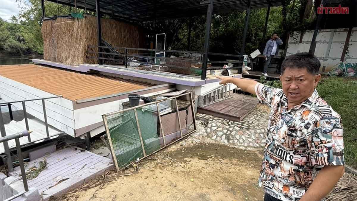 Proprietário de resort apresenta queixa contra inquilina por furto e danos à propriedade
