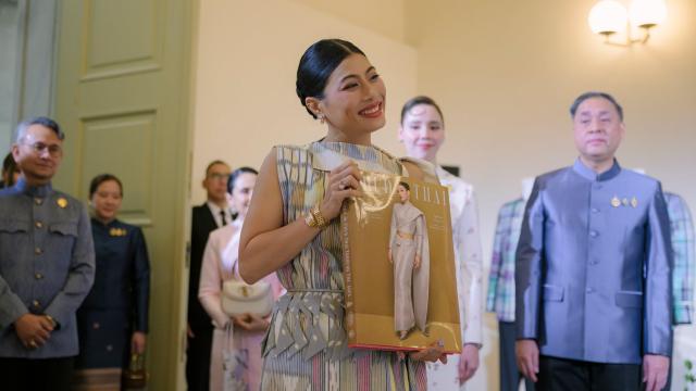 Princess Sirivannavari Presides Over Thai National Costume Exhibition in Tokyo