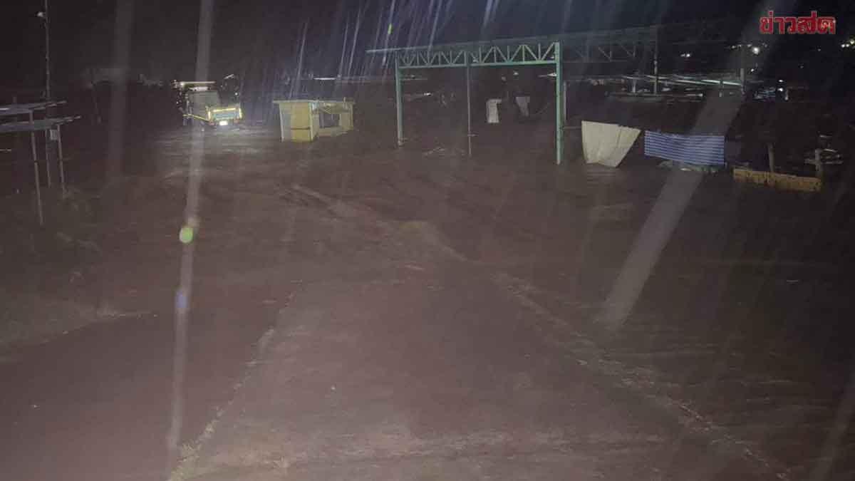 Alerte aux crues soudaines et aux glissements de terrain à Mae Hong Son