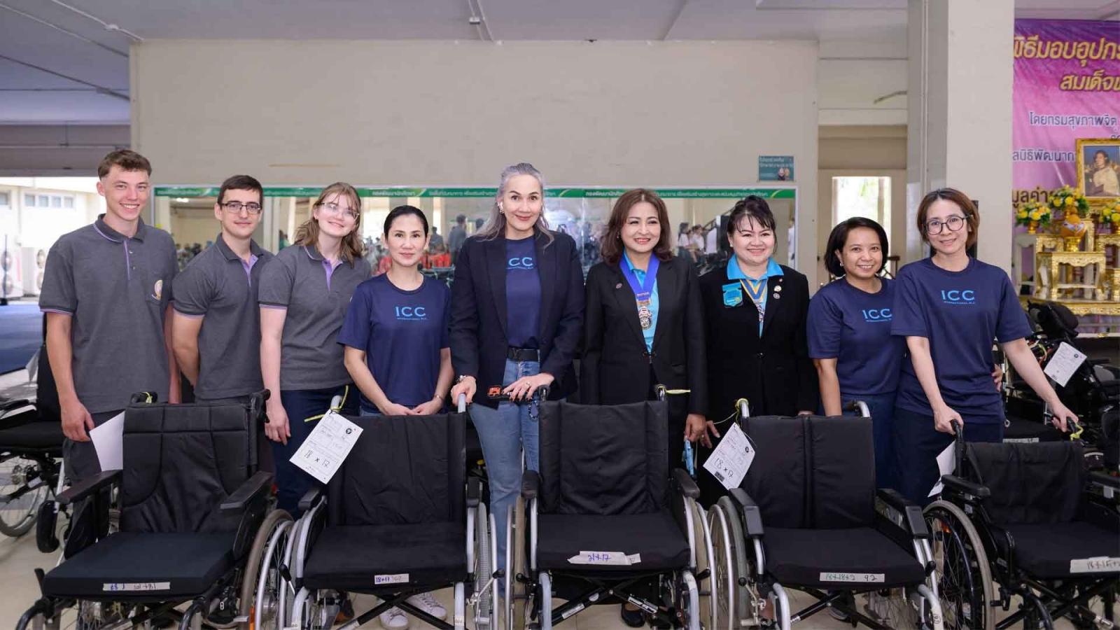 ICC International Continues Wheelchair Donation Project in Udon Thani