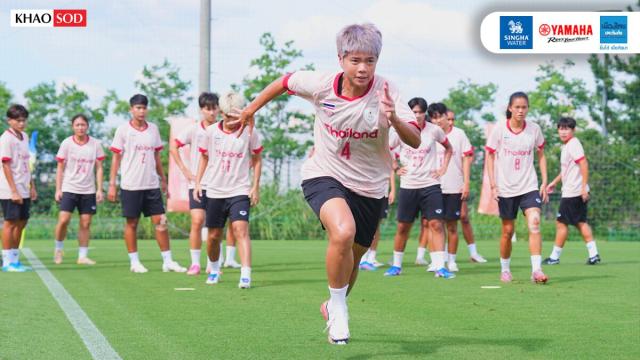 Thailands Frauen-Fußballnationalmannschaft bereitet sich auf entscheidendes Asienspiele-Spiel gegen Vietnam vor