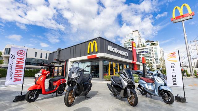 Yamaha and McDonald’s Thailand Launch Exclusive Drive-Thru Promotion