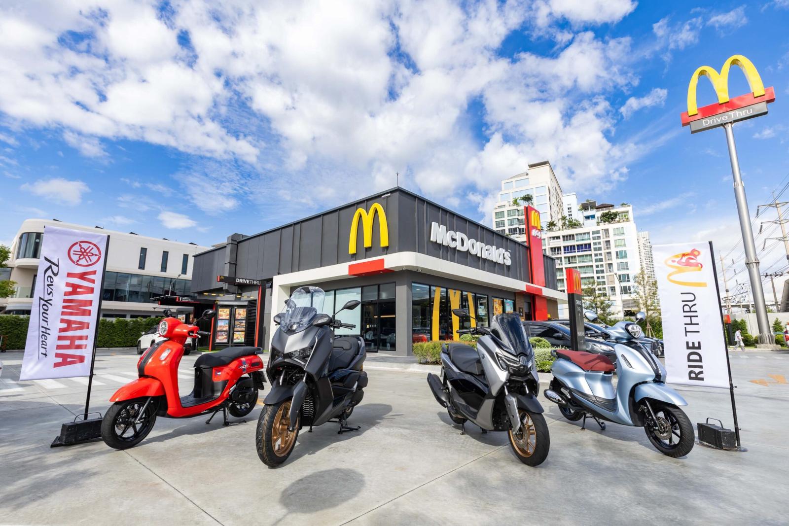 Yamaha and McDonald’s Thailand Launch Exclusive Drive-Thru Promotion
