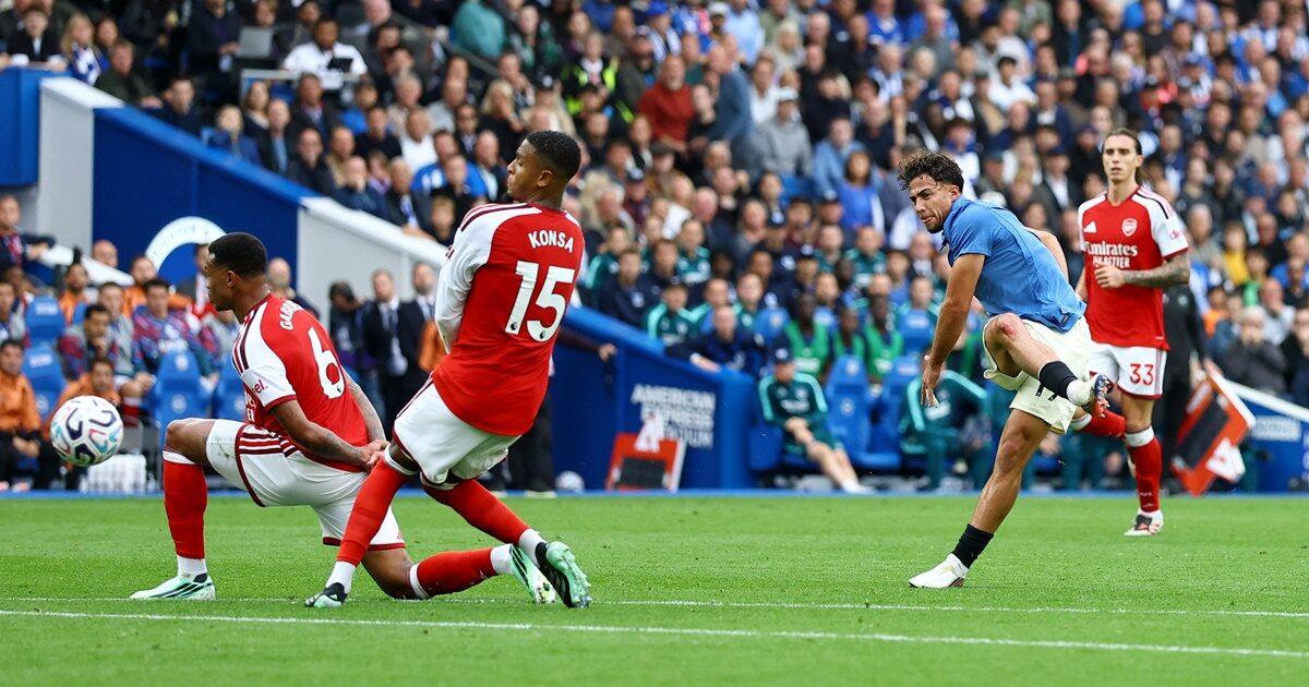 Arsenal erleidet erste Saisonniederlage gegen Brighton