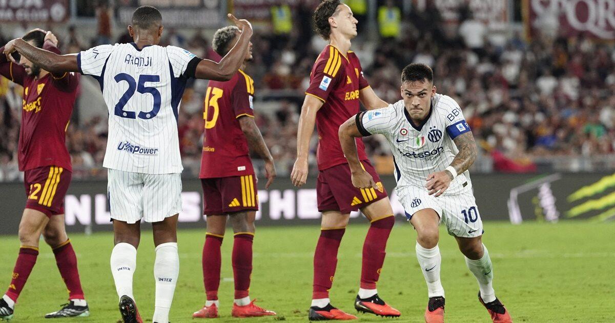 Lautaro Martinez führt Inter Mailand zum Unentschieden gegen die Roma