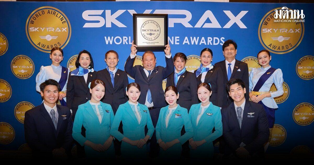 Bangkok Airways Secures Two Skytrax Awards