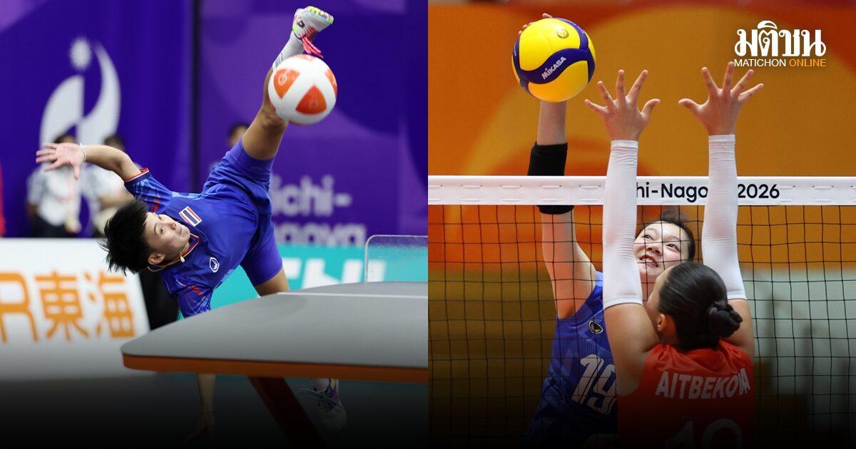 Thailändisches Teqball-Team zieht bei den Asienspielen 2026 ins Viertelfinale ein