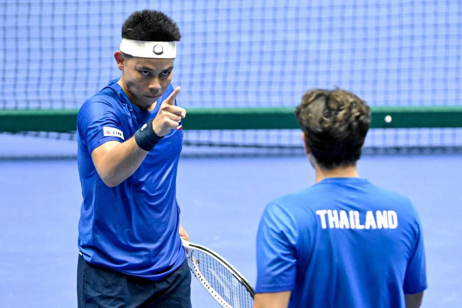 Thailand knapp von Kasachstan im Davis Cup besiegt