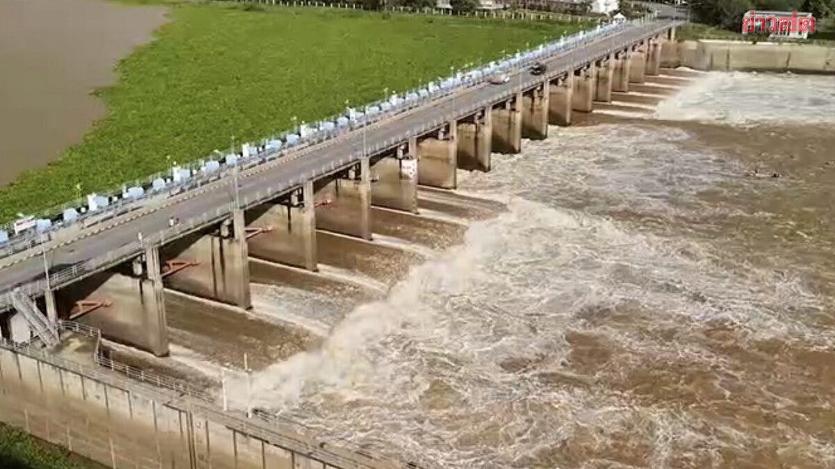 Departamento Real de Irrigação emite alerta de inundação para 11 províncias ao longo do rio Chao Phraya