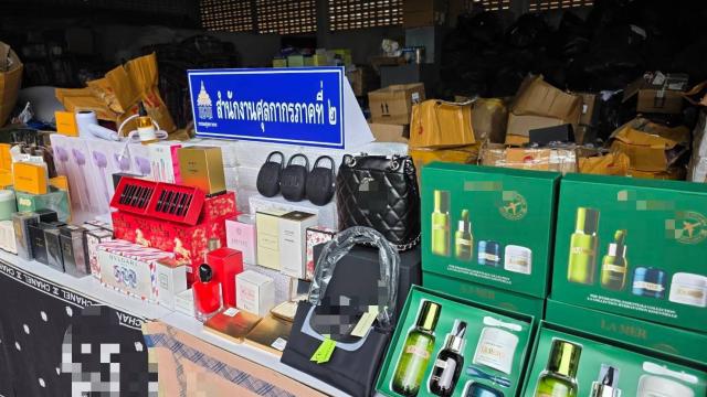 Região Aduaneira 2 apreende contrabando avaliado em mais de 238 milhões de bahts