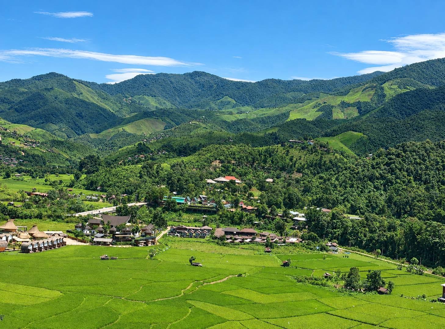 Exploring the Natural Beauty of Nan: Bo Kluea and Sapan Village