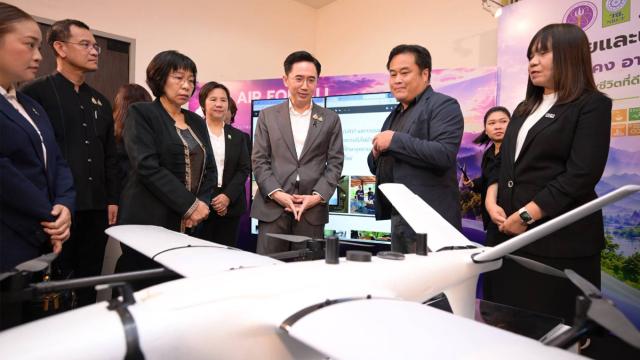 Universität Chiang Mai stellt V-TOL-Drohne zur Bekämpfung von Waldbränden im Norden vor