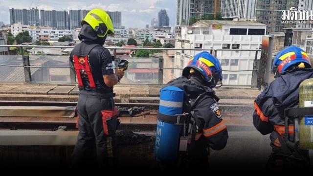 MRT Blue and Purple Line Services Suspended Following Fire at Tao Poon Station