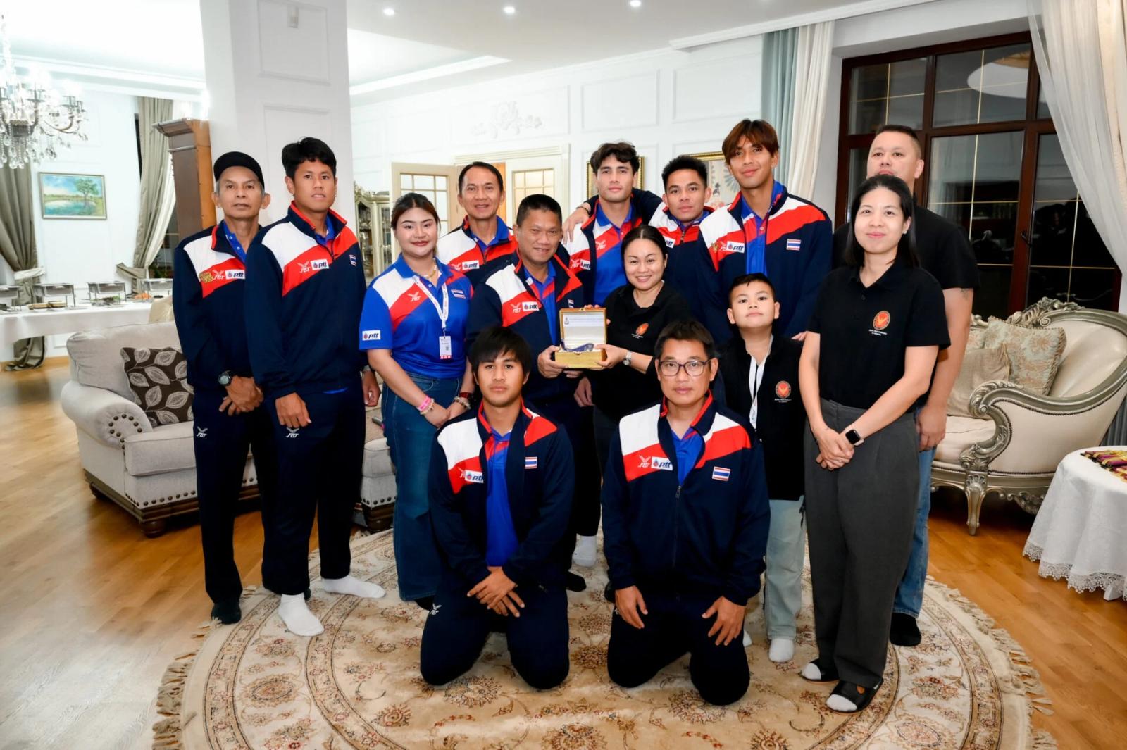 Thailändisches Tennis-Nationalteam bereitet sich nach Astana-Mission auf Asienspiele vor