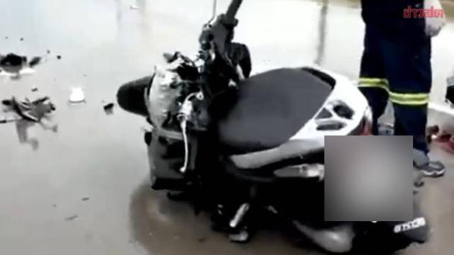 Accident mortel de moto à Rayong sous une pluie battante