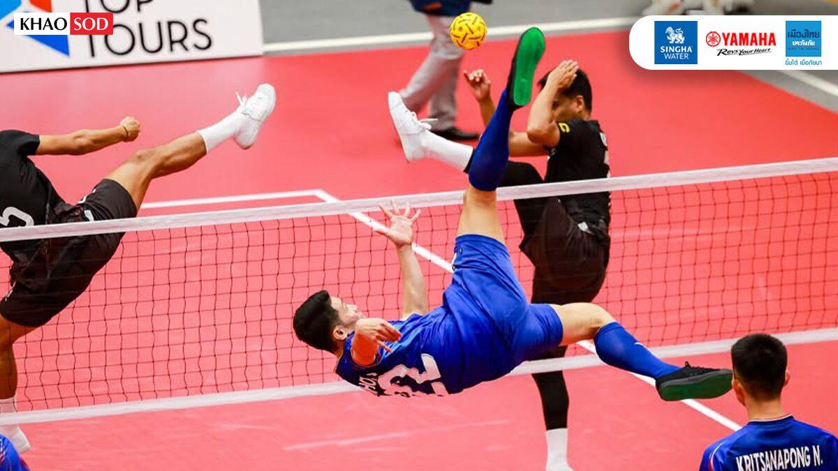 Thailands Sepak-Takraw-Herrenteam sichert sich Sieg gegen Indonesien bei den Asienspielen 2026