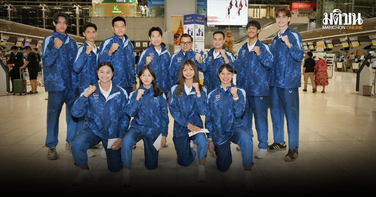 Thailändisches Taekwondo-Team reist für intensives Training vor den Asienspielen 2026 nach Japan