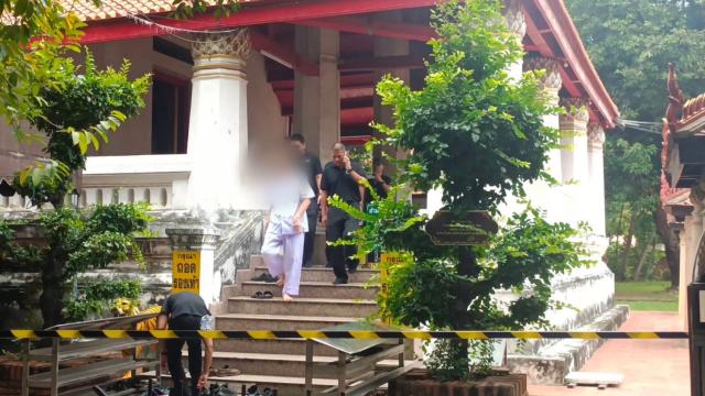 Ex-abade do Wat Phutthaisawan preso por alegações de desvio de fundos