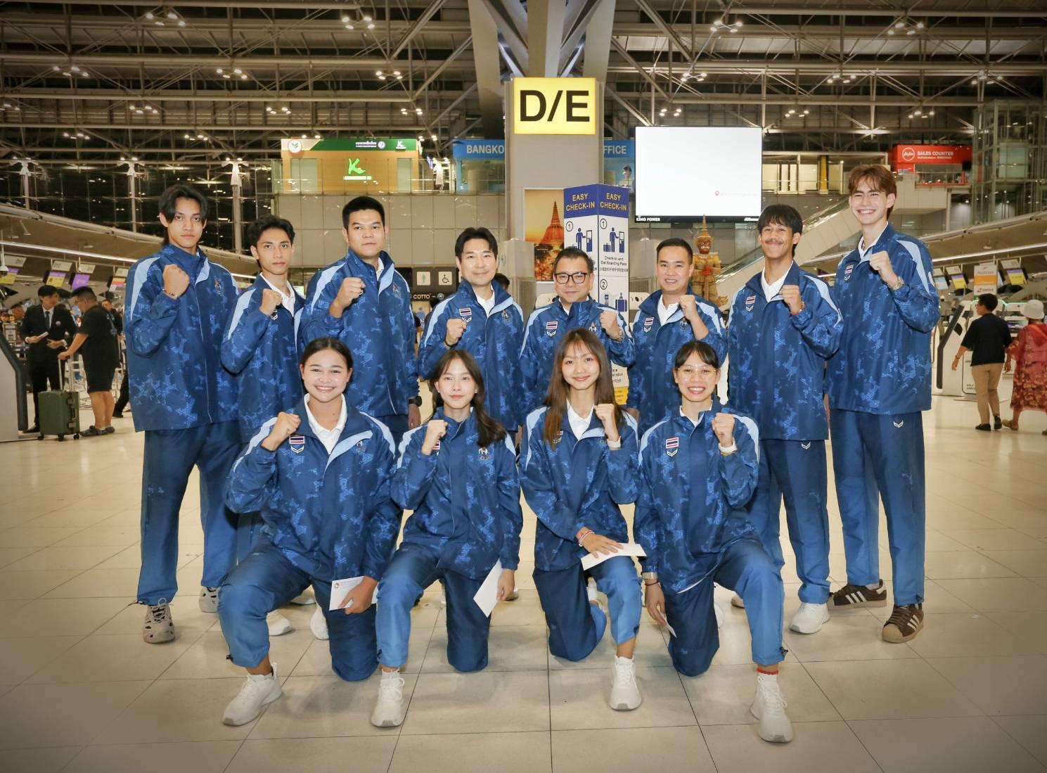 Thailändisches Taekwondo-Team reist ins Trainingslager nach Japan