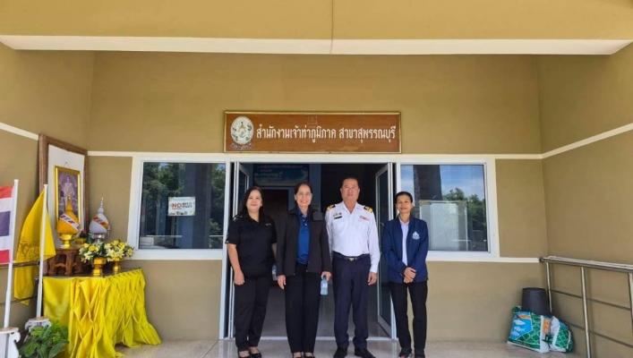 Departamento de Recursos Hídricos realiza inspeção em Suphan Buri