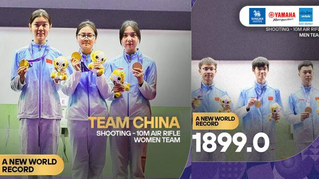 Chinesisches Schießteam stellt bei den Asienspielen 2026 neue Weltrekorde auf