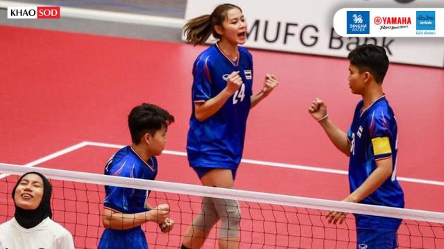 Thailands Sepak-Takraw-Damenmannschaft dominiert die Asienspiele